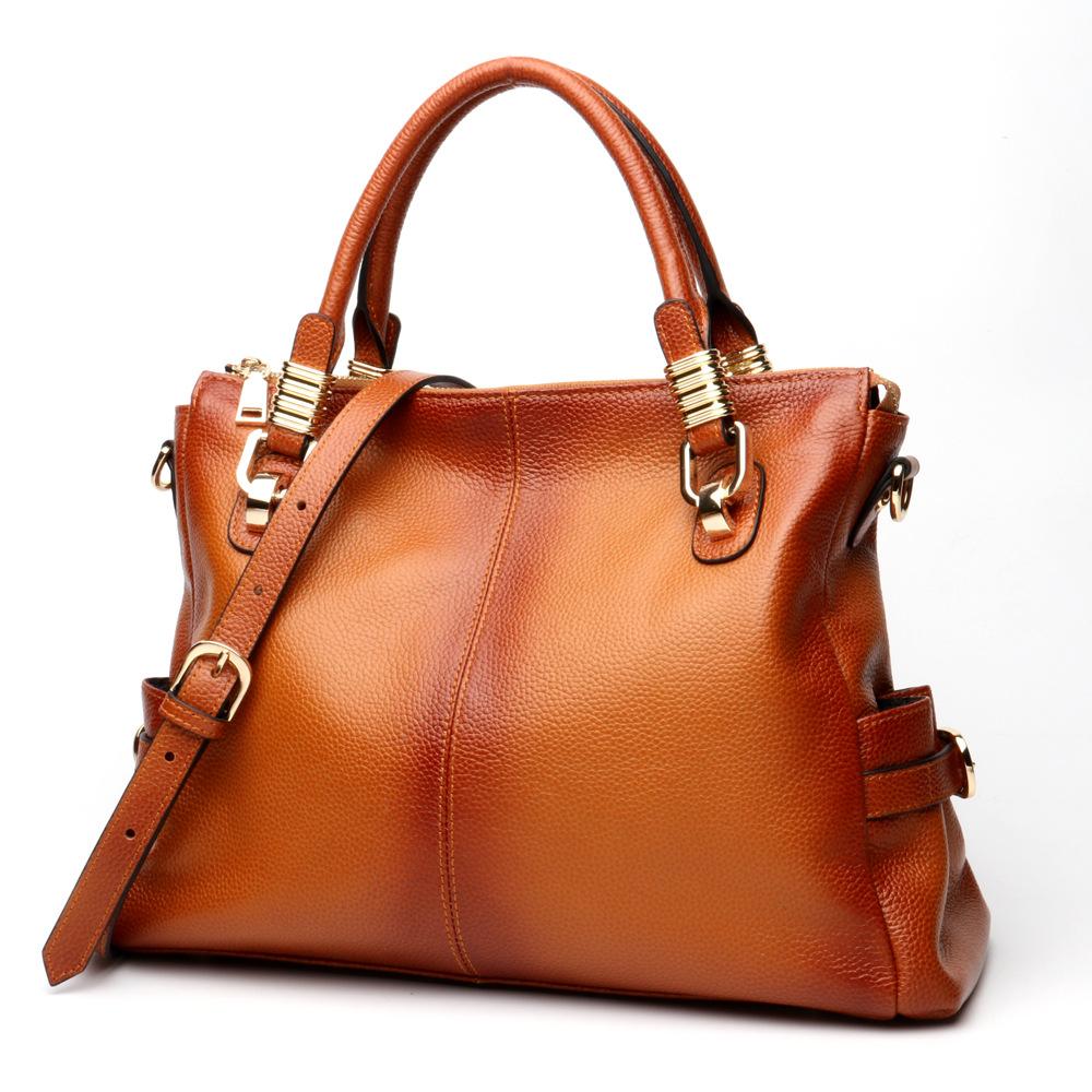Sacs à main en cuir de vachette pour femmes, sacs bandoulière en cuir véritable de haute qualité, sacs à main de luxe pour femmes, sacs cabas de créateurs, bolsas feminina