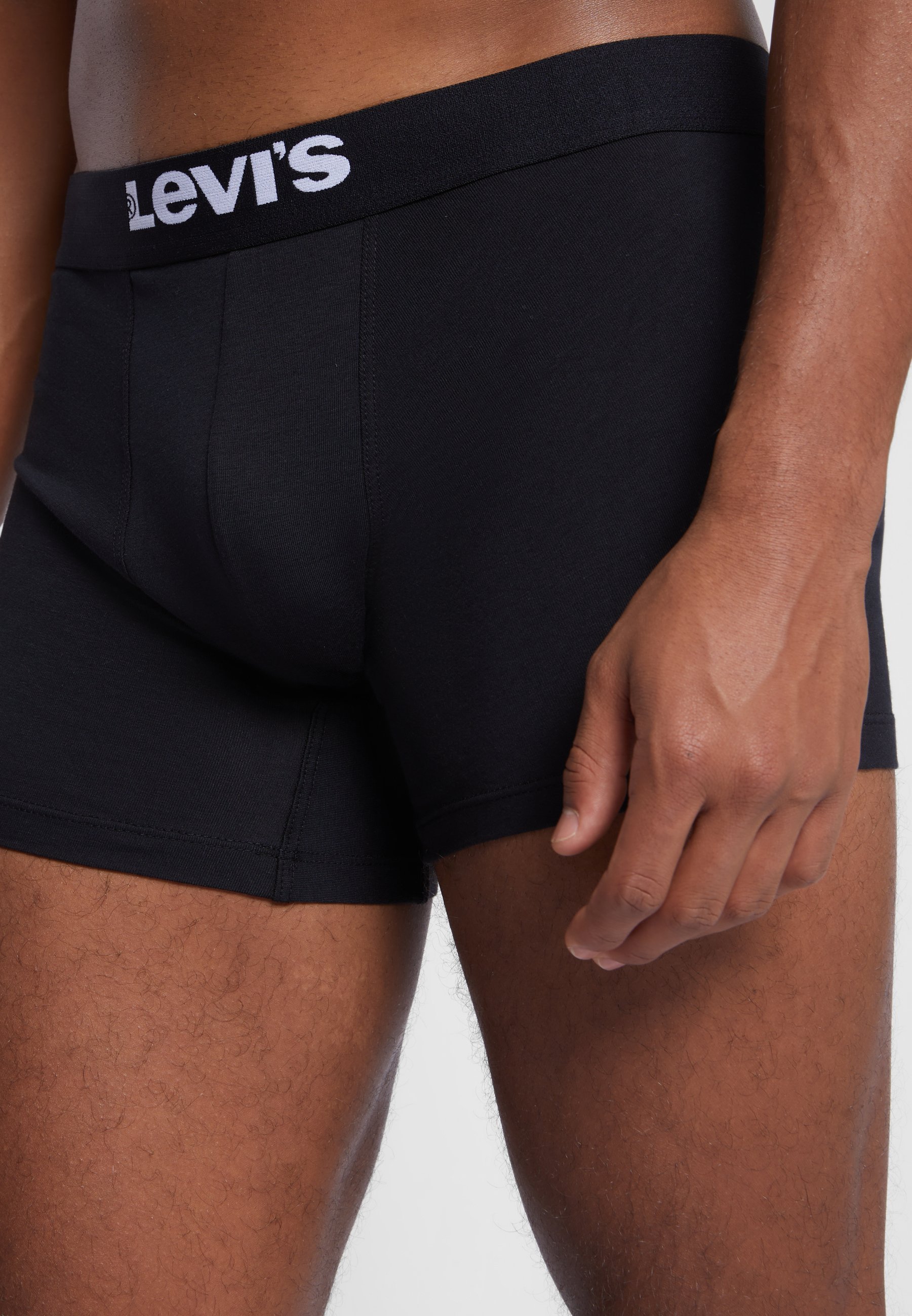 Levi's® MEN BASIC BRIEF 6 PACK - Pánské kalhotky - black/grey melange