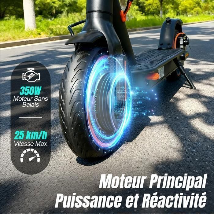 Adult Folding Electric Scooter – 350W Motor, 25km/h, 35km Range, 8.5