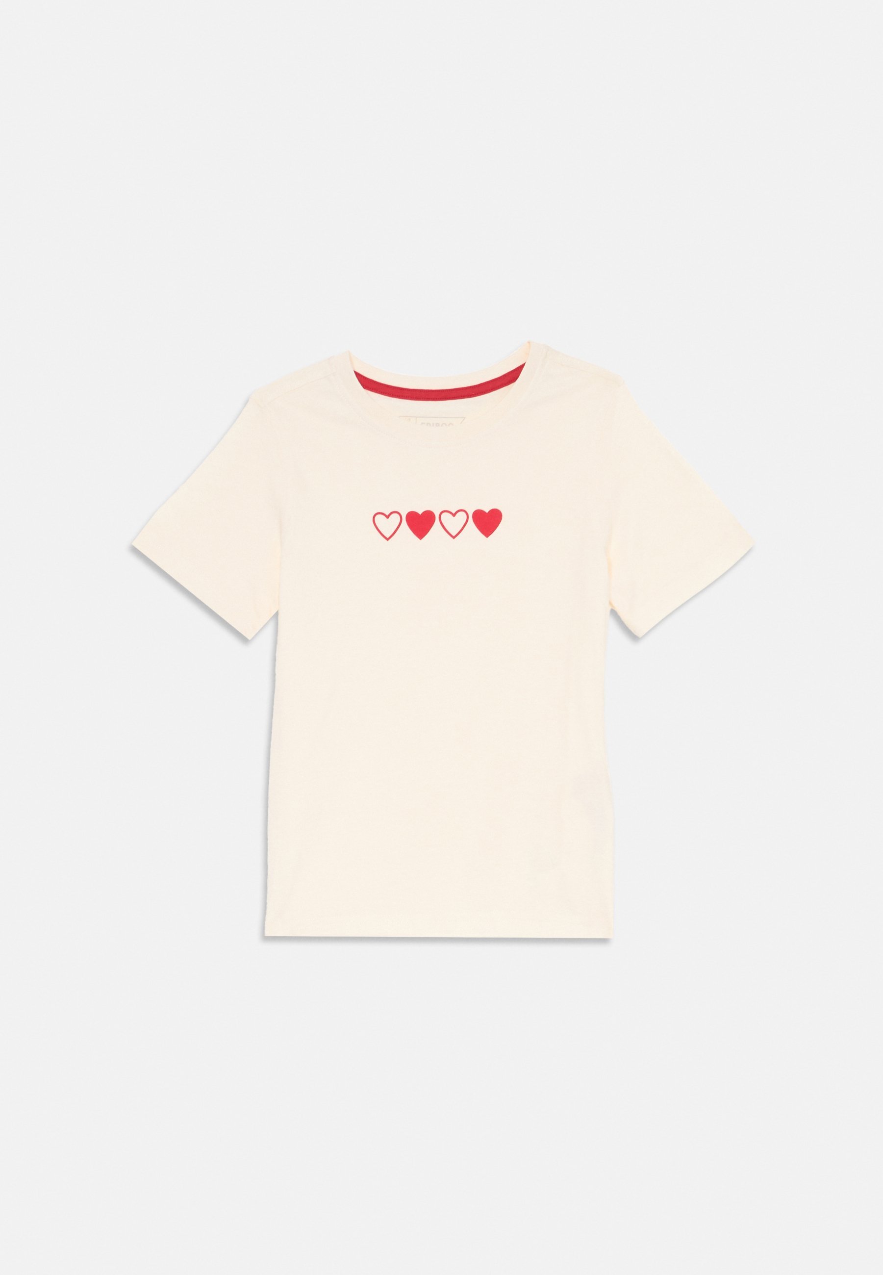 Lot de 5 t-shirts imprimés Friboo - gris clair/blanc/rose