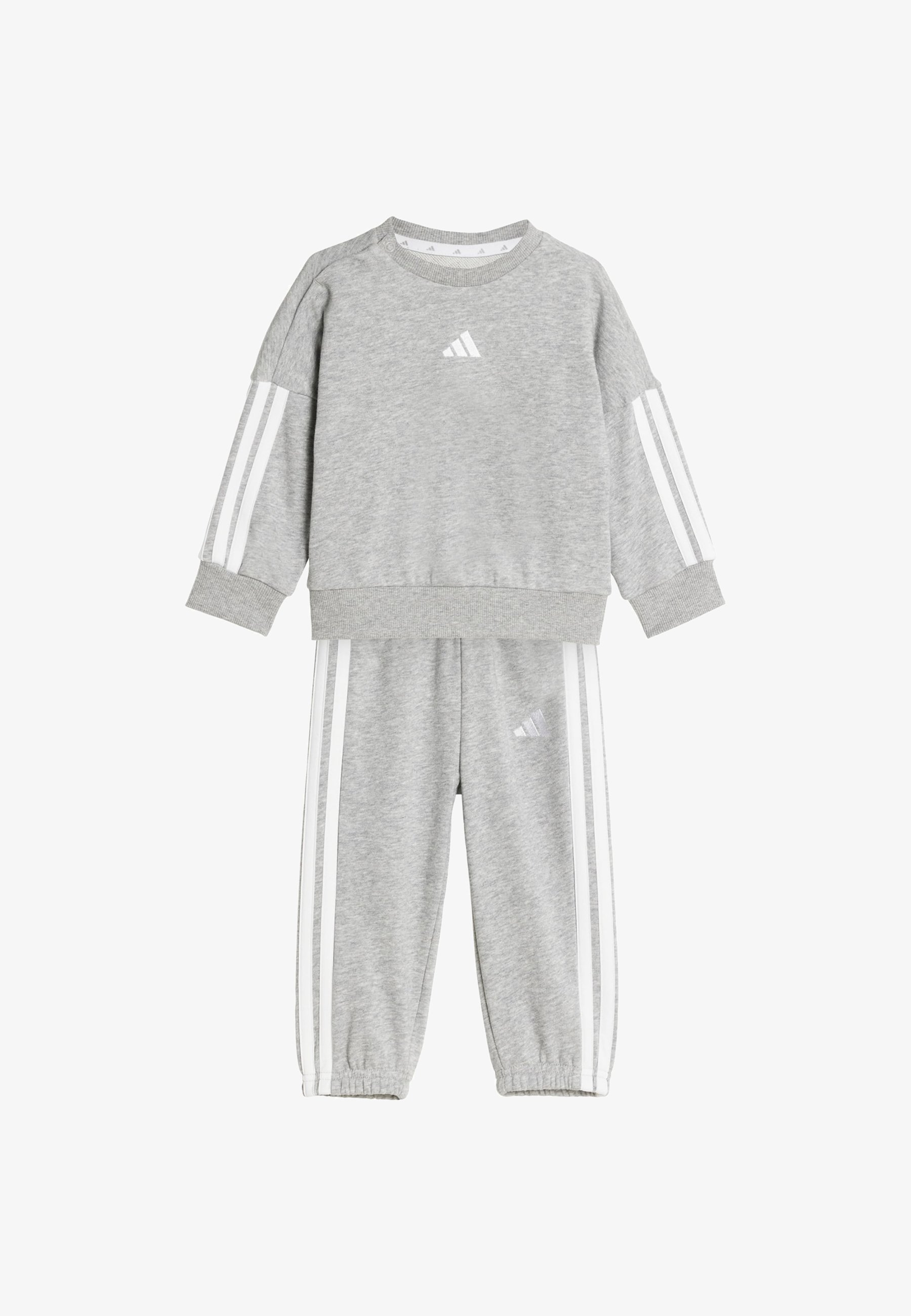 Ensemble bébé adidas Performance ESSENTIALS unisexe - Survêtement - gris chiné moyen et blanc