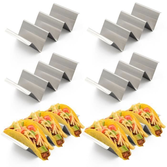 6pk Home Goods Taco Holder Tray Rack Stainless Steel Oven Rack FURNITURE HOME STUDIO
