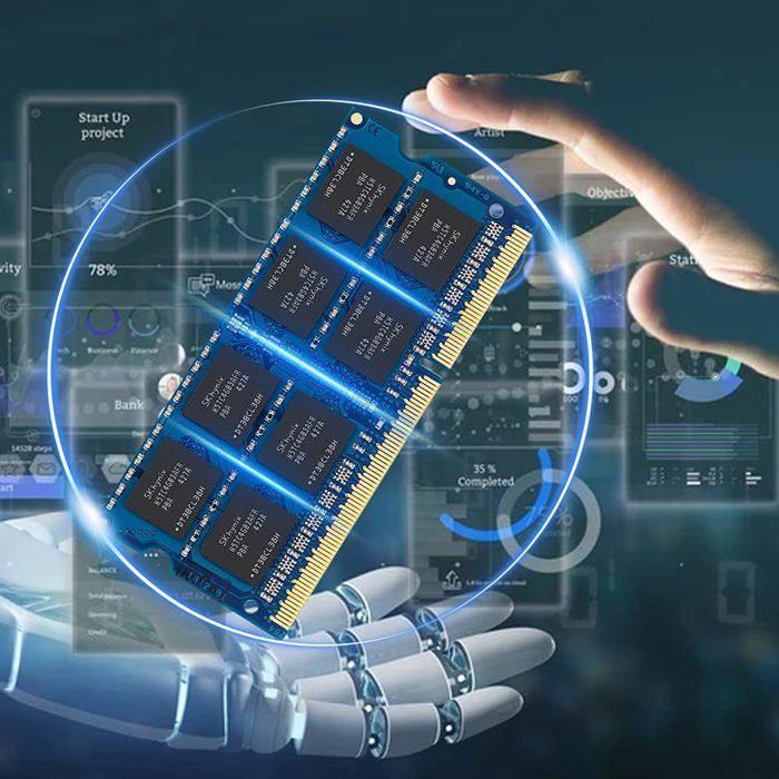 8GB PC3L-12800S RAM for Laptop: DDR3-1600mhz 2Rx8 1.35V 204-Pin CL11 Portable Mémoire RAM Module Upgrade MEMOIRE PC