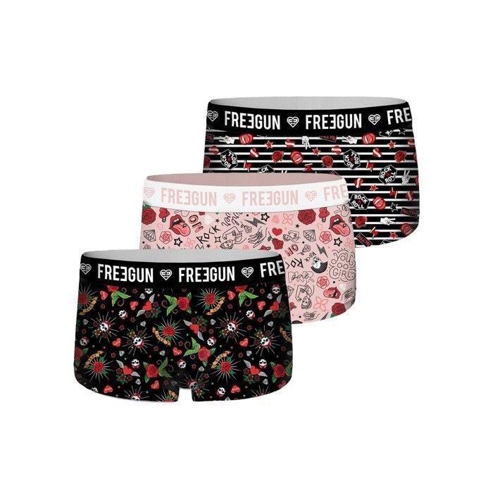 Freegun Shortys Surprise Mikrofaser 3er-Pack für Mädchen