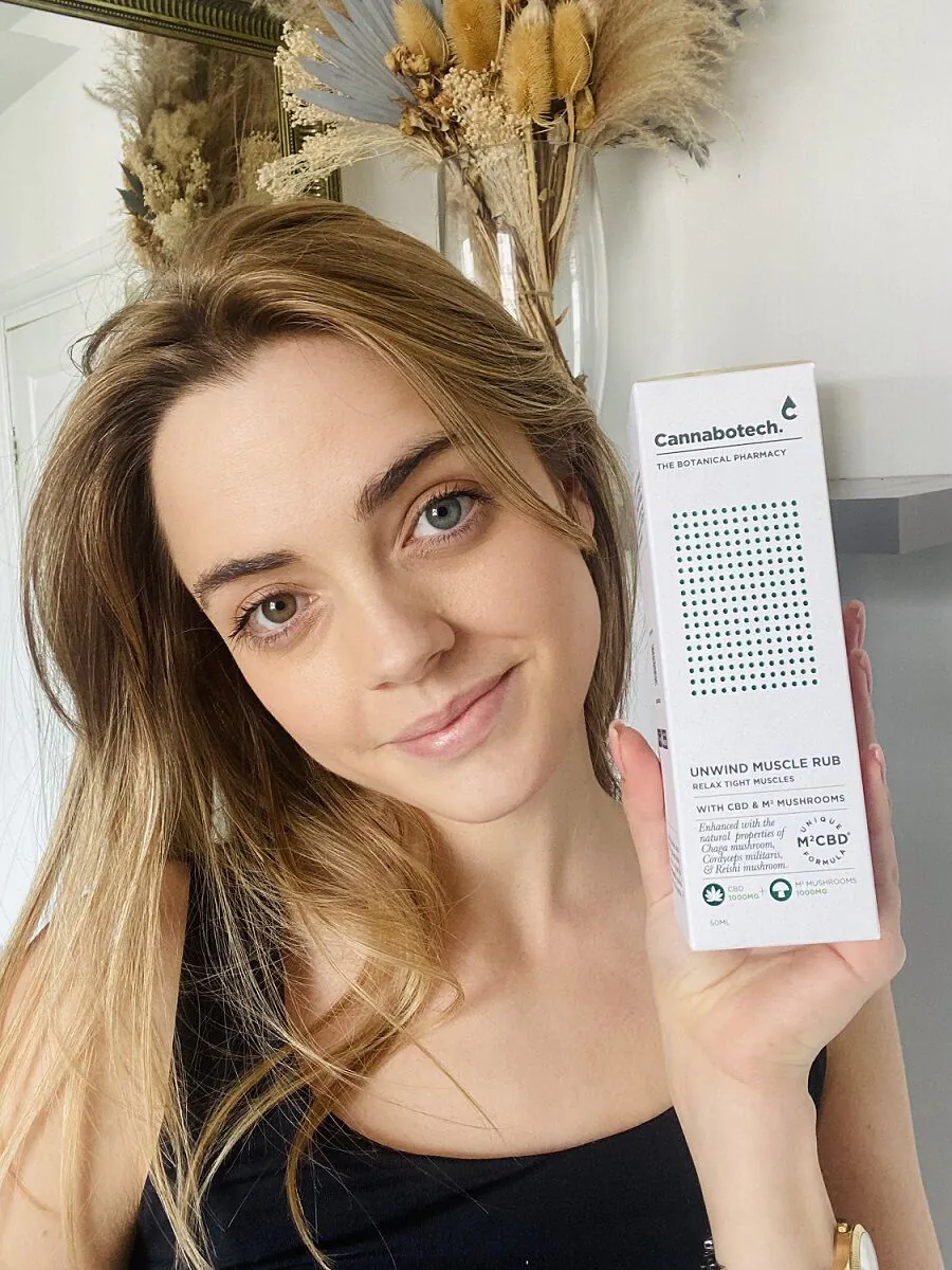 Cannabotech Unwind Muscle Rub Balsam na zmęczone mięśnie