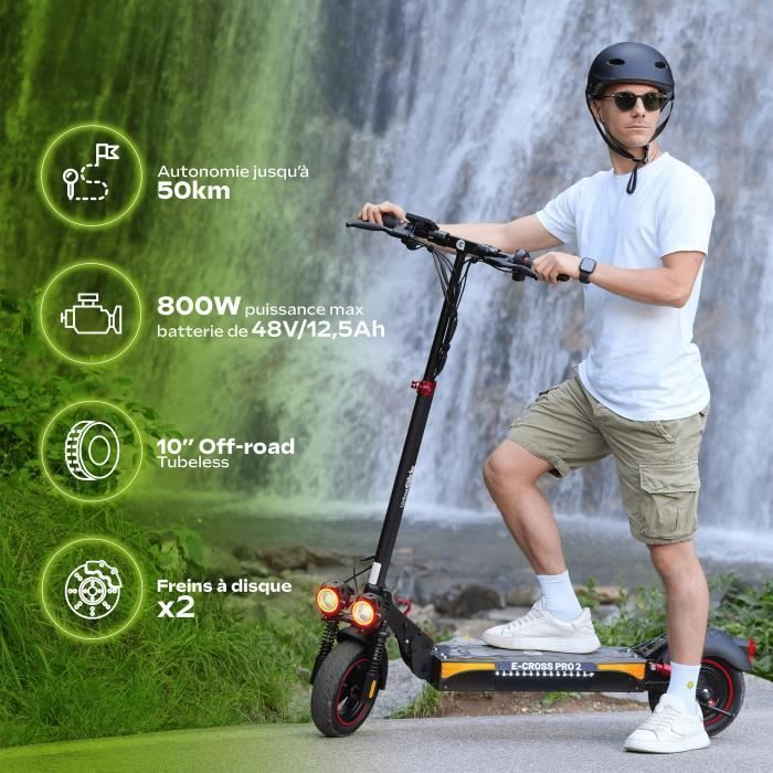 Monopattino elettrico fuoristrada - URBANGLIDE - ECROSS PRO 2 - 10