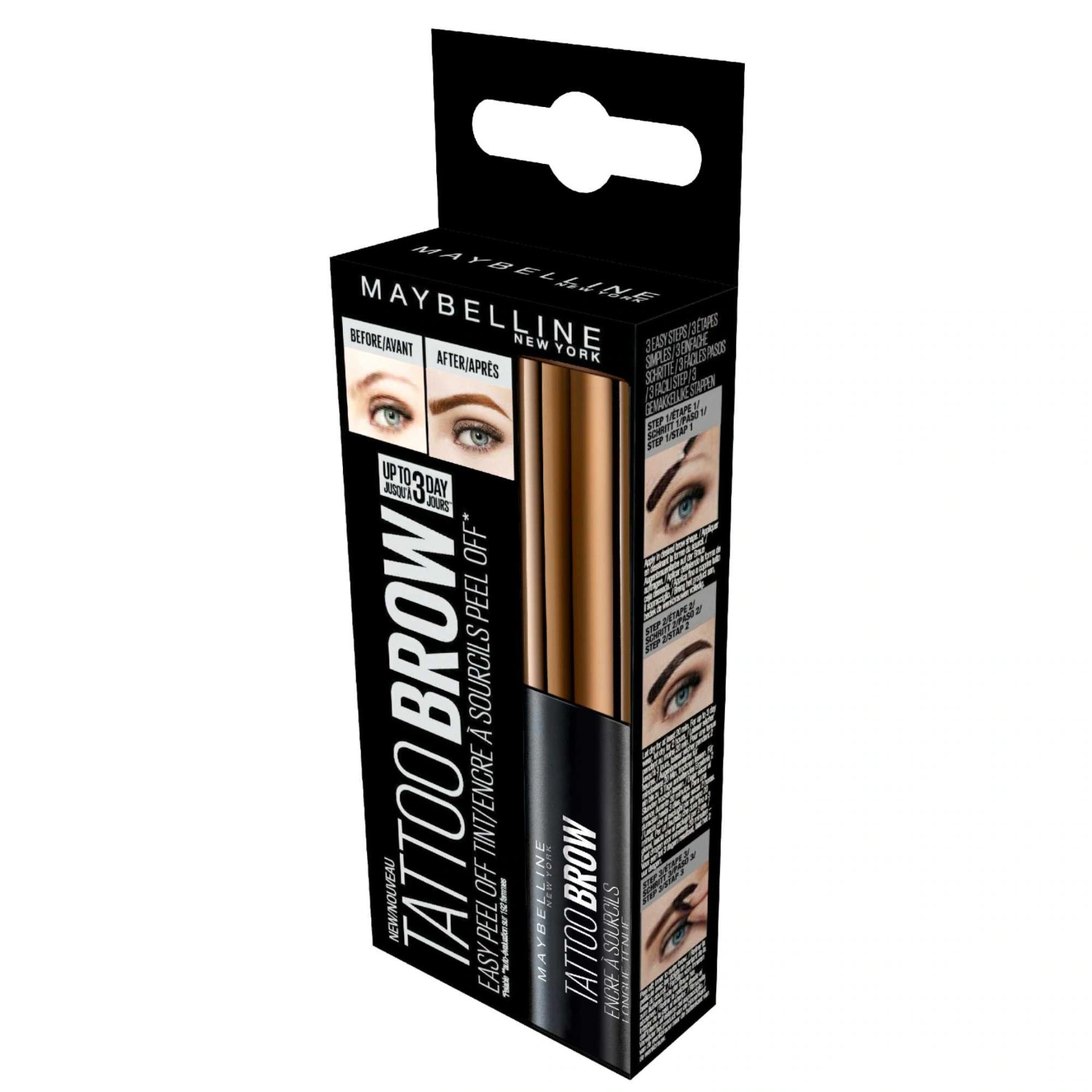 Maybelline Tattoo Brow Encre à Sourcils Peel-off