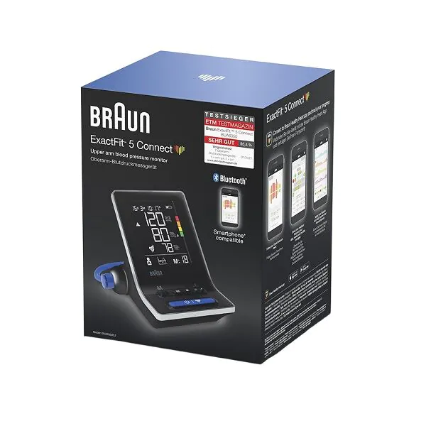 Braun ExactFit 5 Connect BUA6350, Ciśnieniomierz automatyczny naramienny