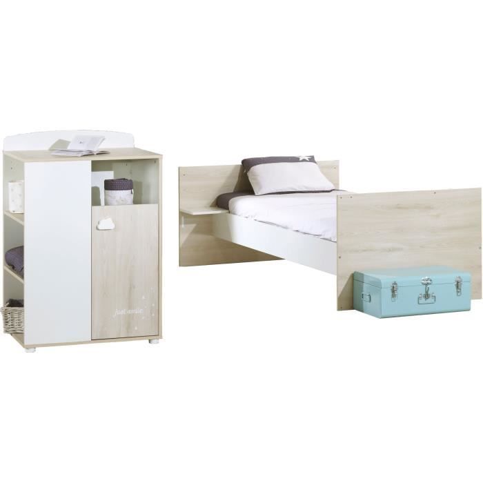 Cuna convertible - 120x60cm - Se convierte a 90x190cm - Babyprice Smile - Haya
