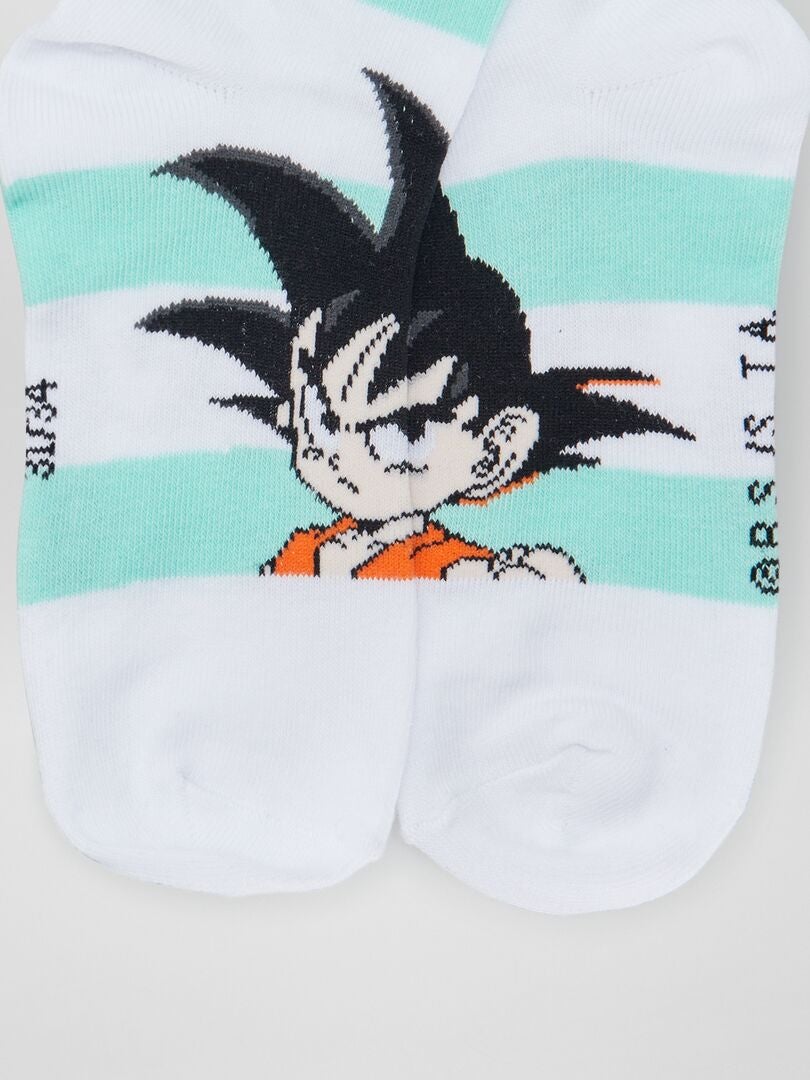 Conjunto de 3 pares de meias 'Dragon Ball Z' - AZUL