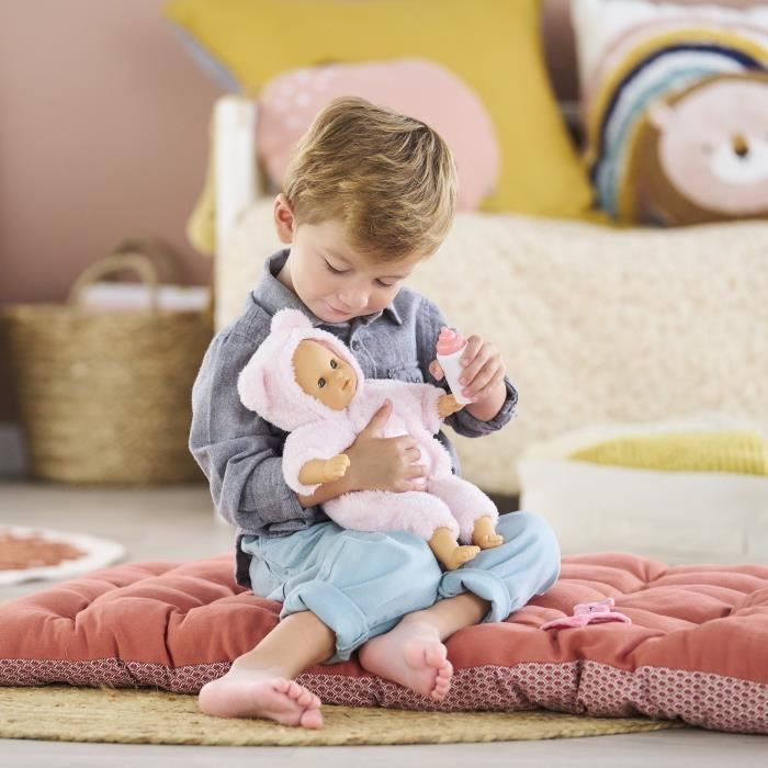 Mon Premier Poupon COROLLE - Bébé Calin Ourson d'Amour - 30 cm - 2 accessoires - senteur de vanille - dès 18 mois