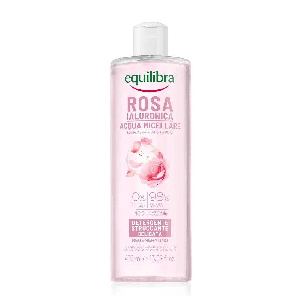 EQUILIBRA Equilibra Rosa Micellair Water 400 ml Reiniger en make-up remover