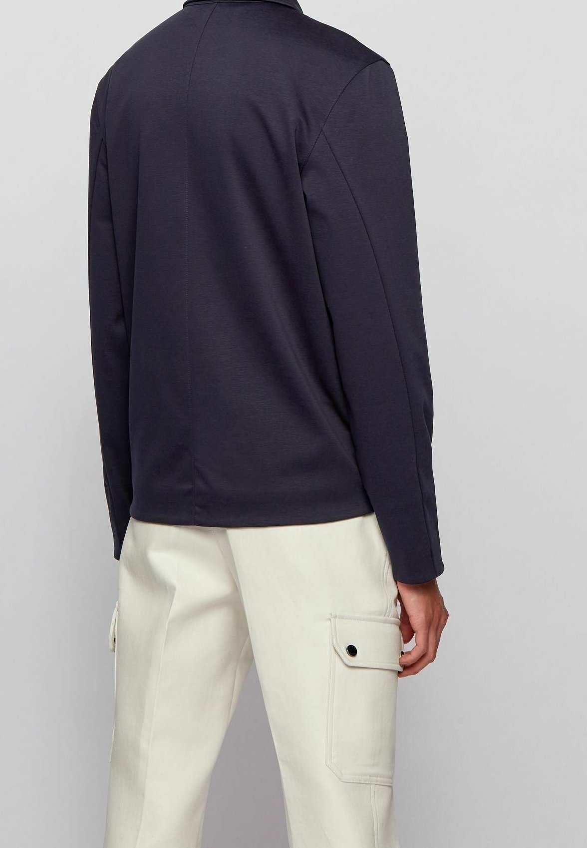 BOSS zomerjas - donkerblauw