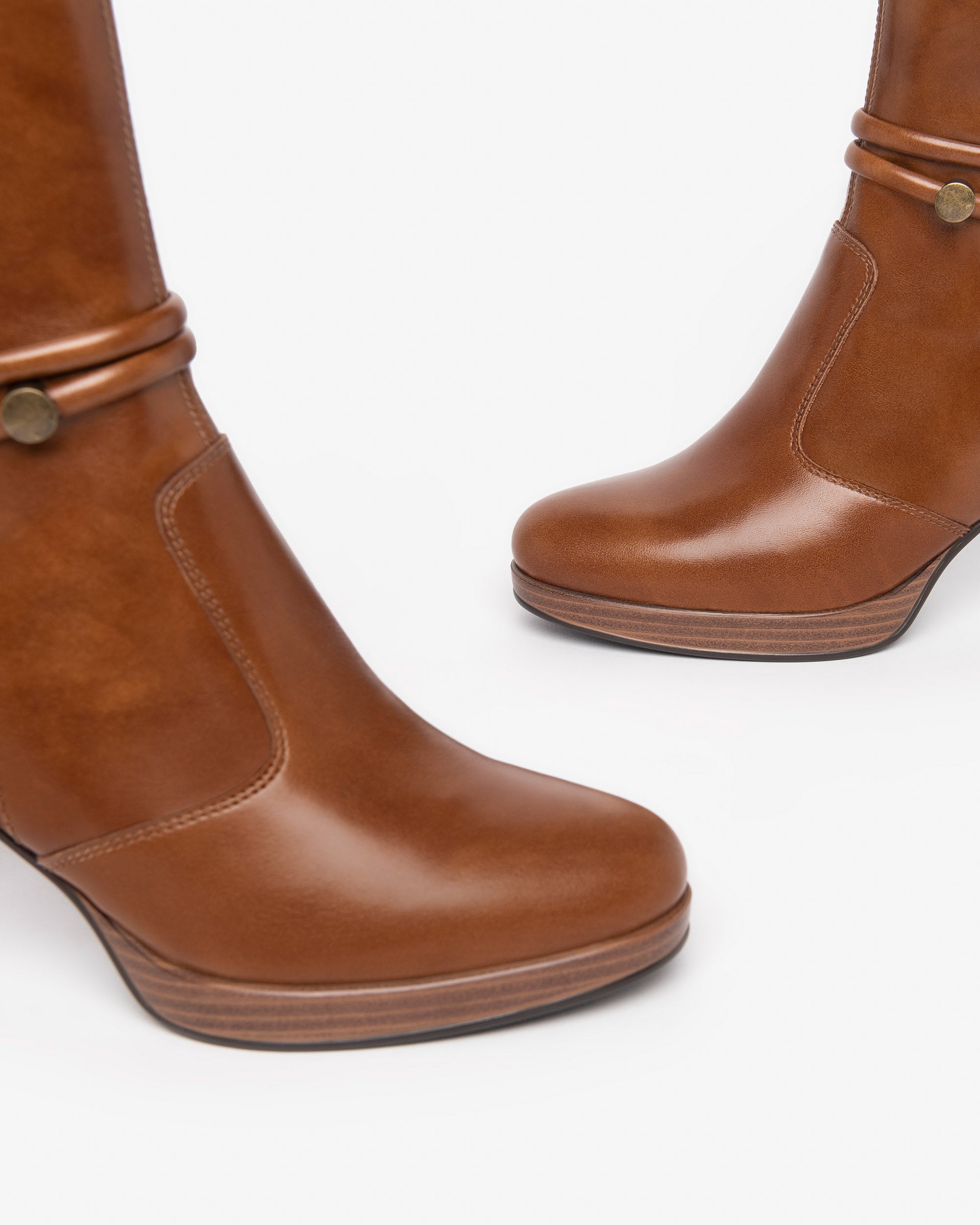  Damen-Lederstiefel