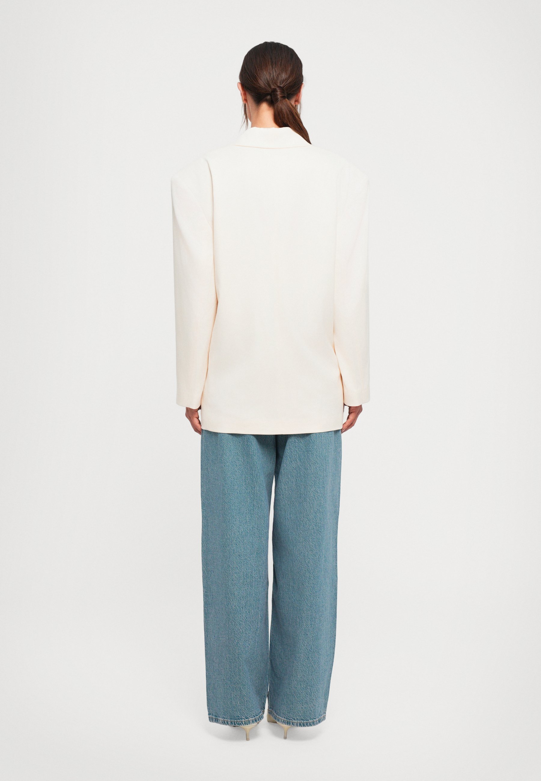 BLIJF OVERSIZED - Blazer - tofu beige