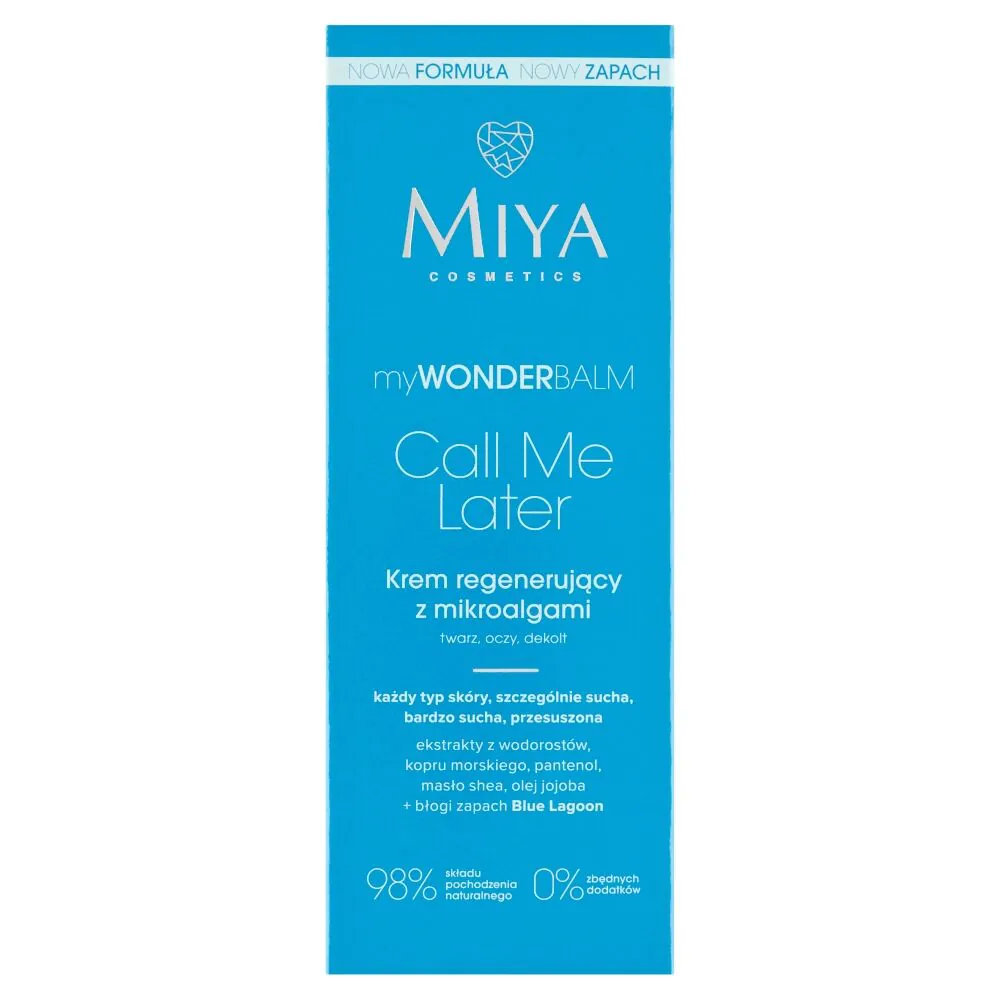 Miya myWONDERBALM Call Me Later - Krem regenerujący z mikroalgami 75ml