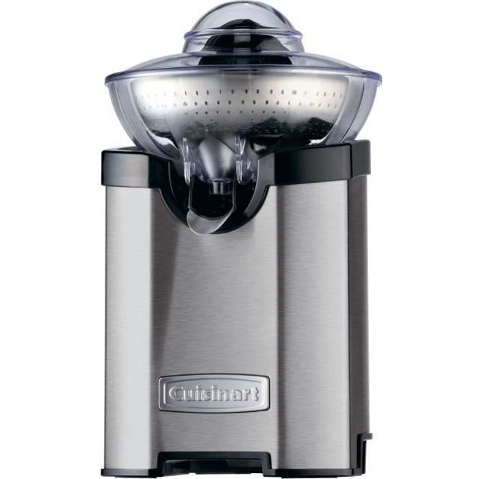 CUISINART CCJ210E Electric Citrus Juicer - Stainless Steel - Steel Filter - Drip Stop - 100 Watt