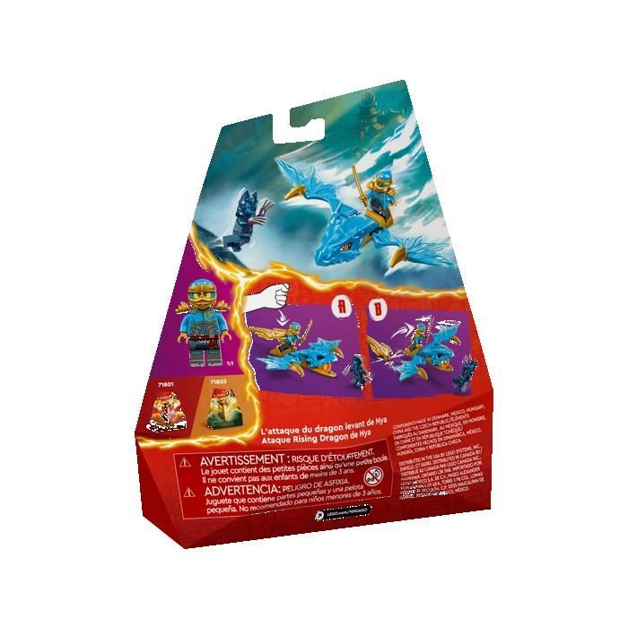 LEGO ninjago 71802 L’attaque du dragon rebelle de Nya Cadeaux Jouets Objets de collection 6+