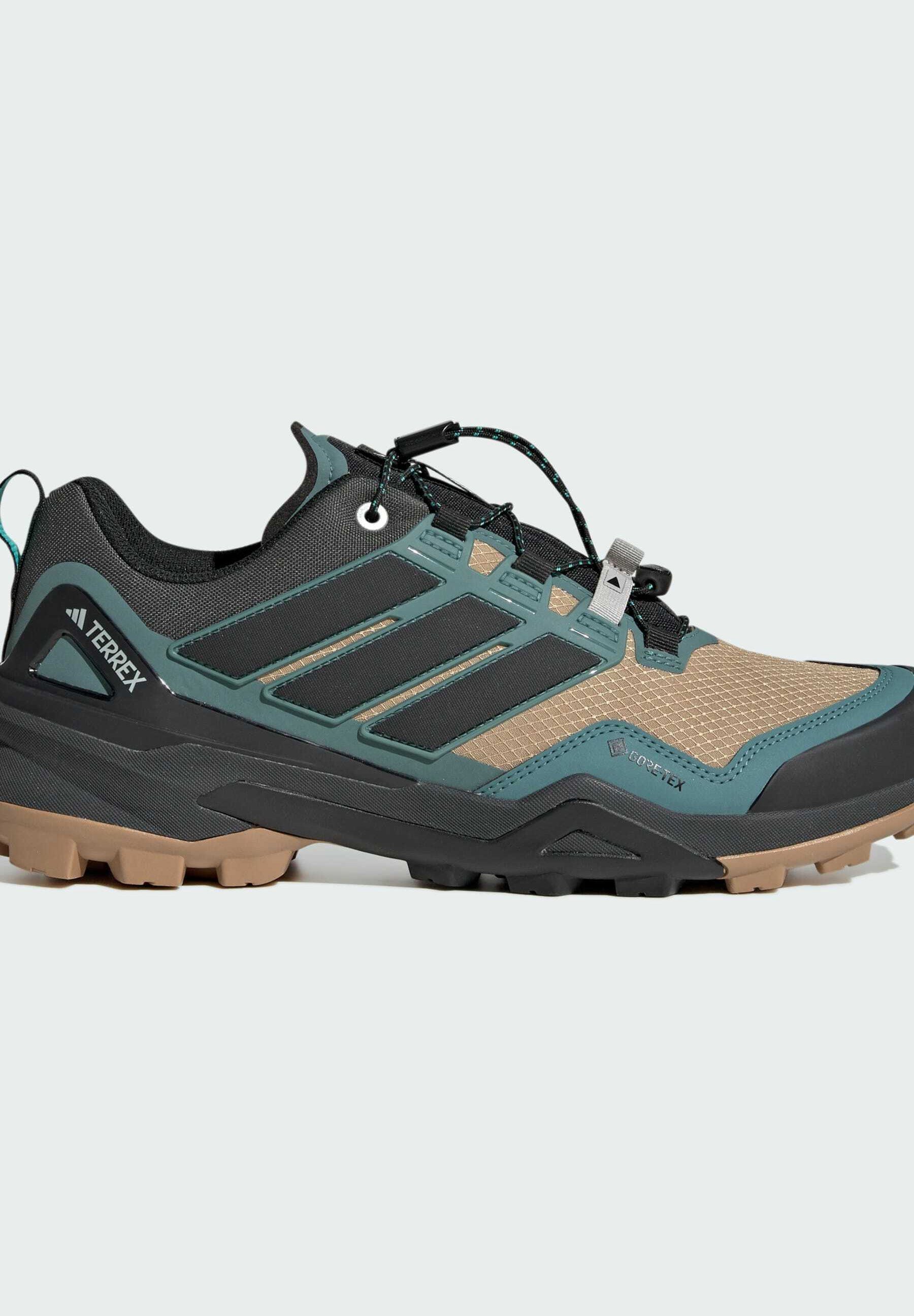 Adidas Terrex SKYCHASER MID GTX - Wandelschoenen - kartonkern zwart, tweedehands turquoise