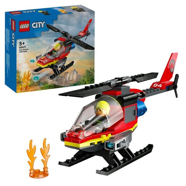 LEGO City 60411 Ugunsdzēsēju helikopters<br>