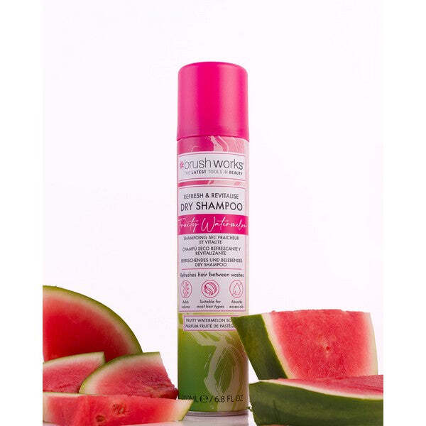 Brushworks Refresh & Revitalise Fruity Watermelon Trockenshampoo - 200 ml