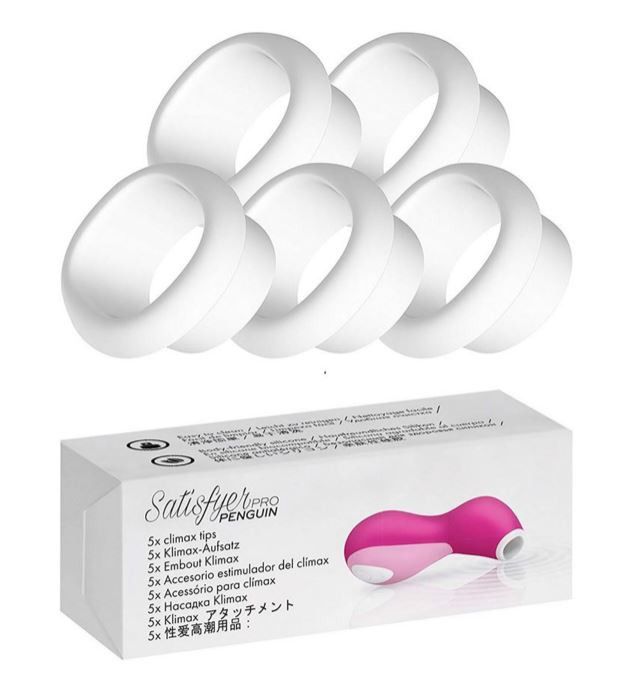 Komplet od 5 komada navlaka za stimulator Penguin Vibratori