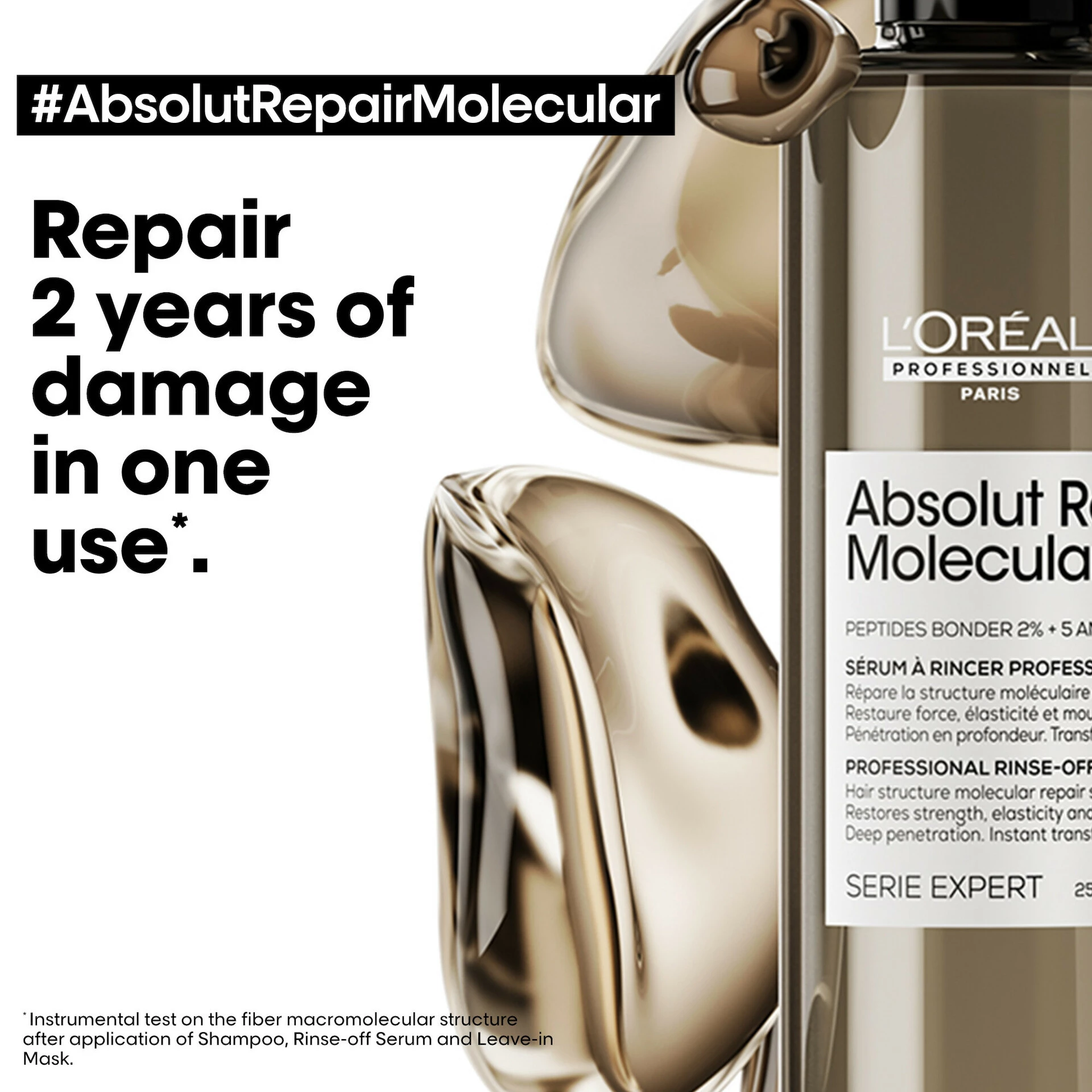 Absolut Repair Molecular serum za ispiranje 250 ml - L'Oréal Professionnel