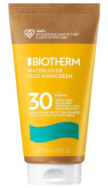 „Waterlover“ veido apsaugos nuo saulės kremas nuo saulės SPF 30 Veido apsauga