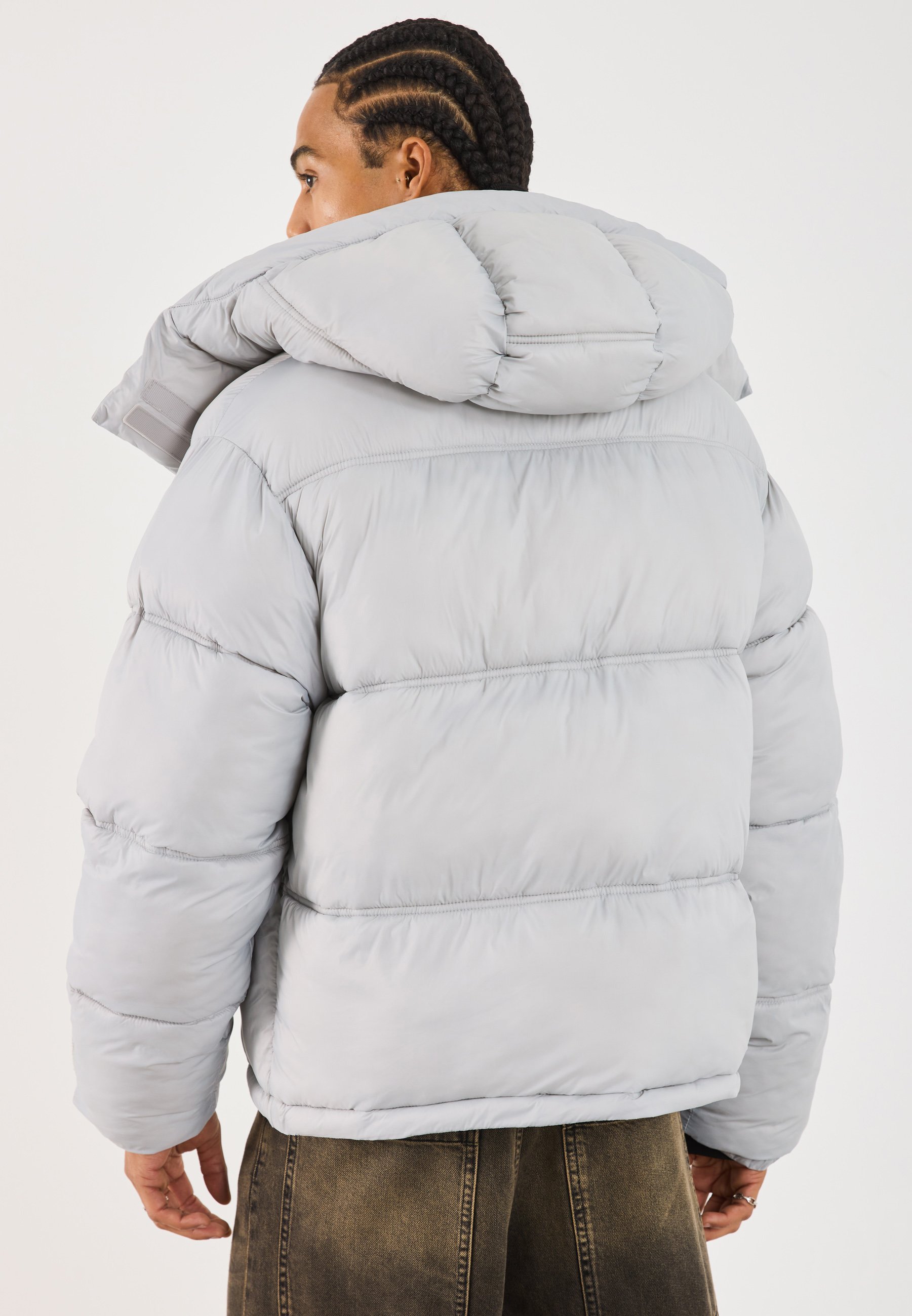 YOURTURN UNISEX - Kurtka zimowa - jasnoszara