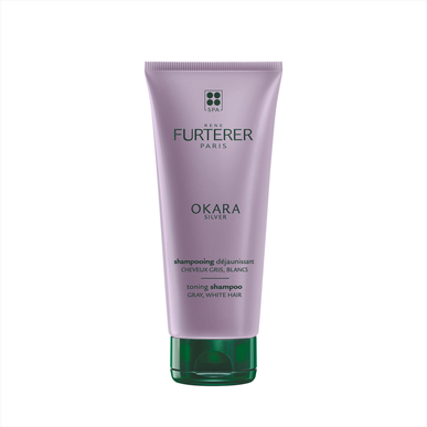 René Furterer Okara Silver Shampoo, Violet Shampoo voor wit, grijs of blond haar, 200 ml