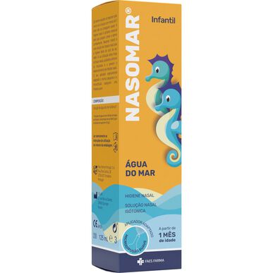 Solución isotónica Nasomar para la higiene nasal en niños 125 ml 125 ml