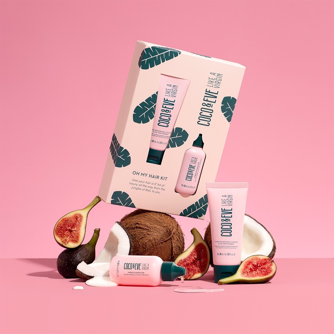 Komplet za nego las Coco & Eve »Like A Virgin Oh My Hair Kit« – 1 kos