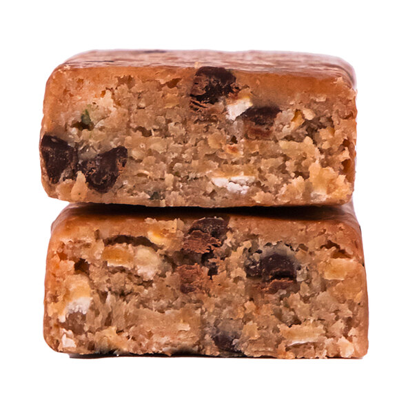 Barra de Aveia Vegana Bio com Gotas de Chocolate, Pacote com 16 unidades (16 x 35g = 560g)