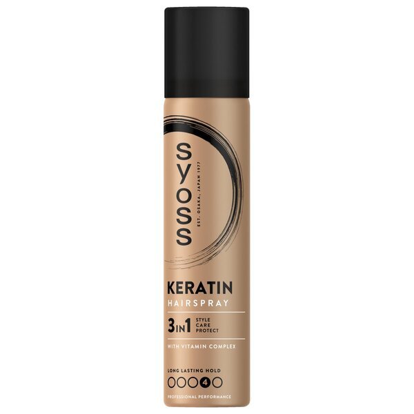 Syoss Hold 4 lak za lase s keratinom 75 ml