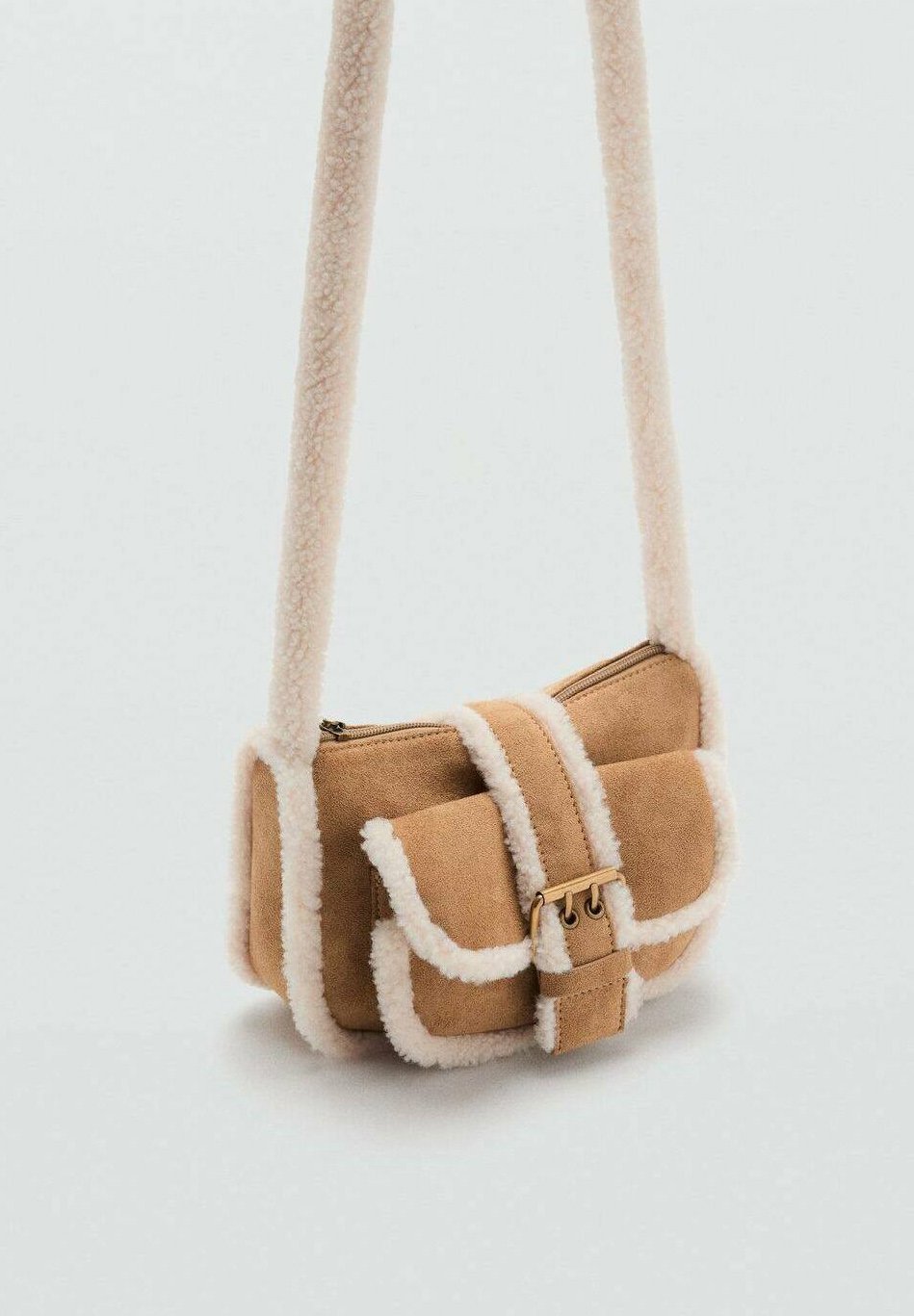 Mango Kids KID - Crossbodytas - bruin