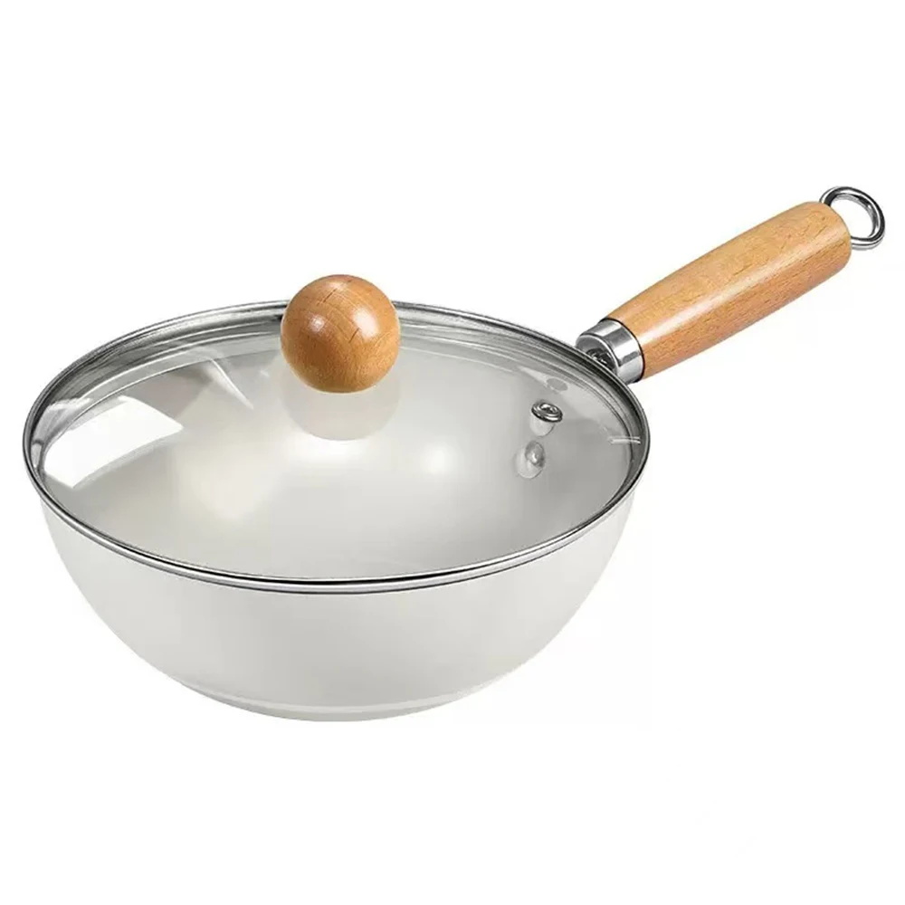Mini poêle antiadhésive en céramique, wok, poêle à œufs, steak, crêpes, compatible avec plaques à induction, cuisinières à gaz, casseroles, ustensiles de cuisine