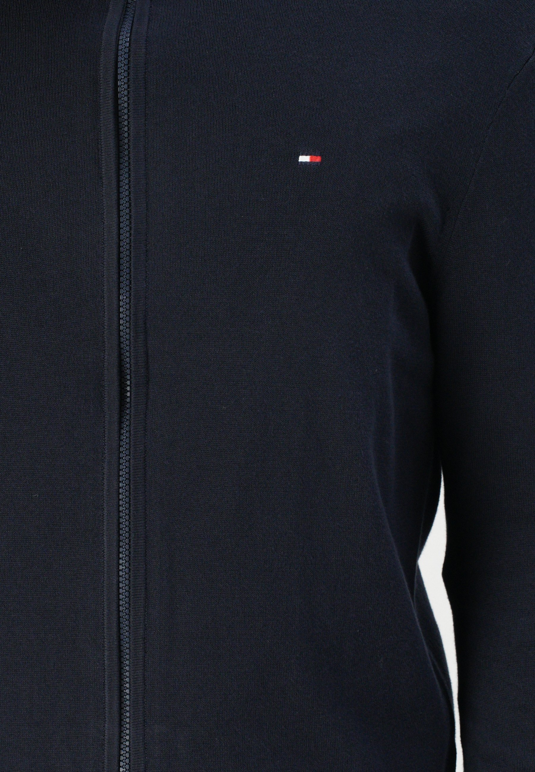 Cardigan Tommy Hilfiger ESSENTIAL ZIP THRU - color cielo del deserto