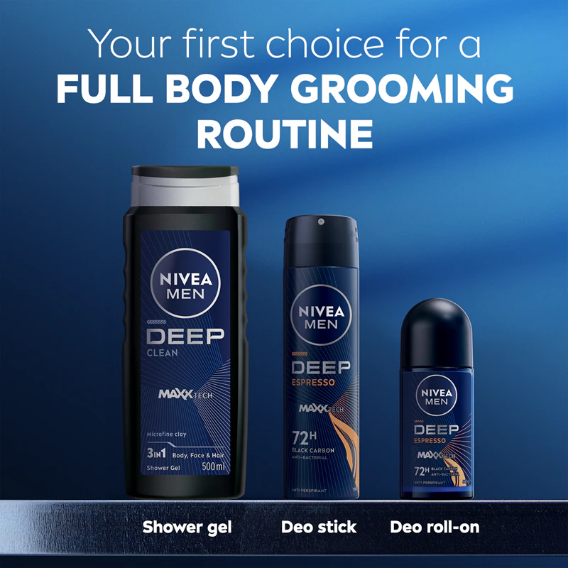 NIVEA MEN Deep antitranspirant spray voor mannen