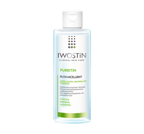 Iwostin Purritin płyn micelarny do twarzy 215 ml