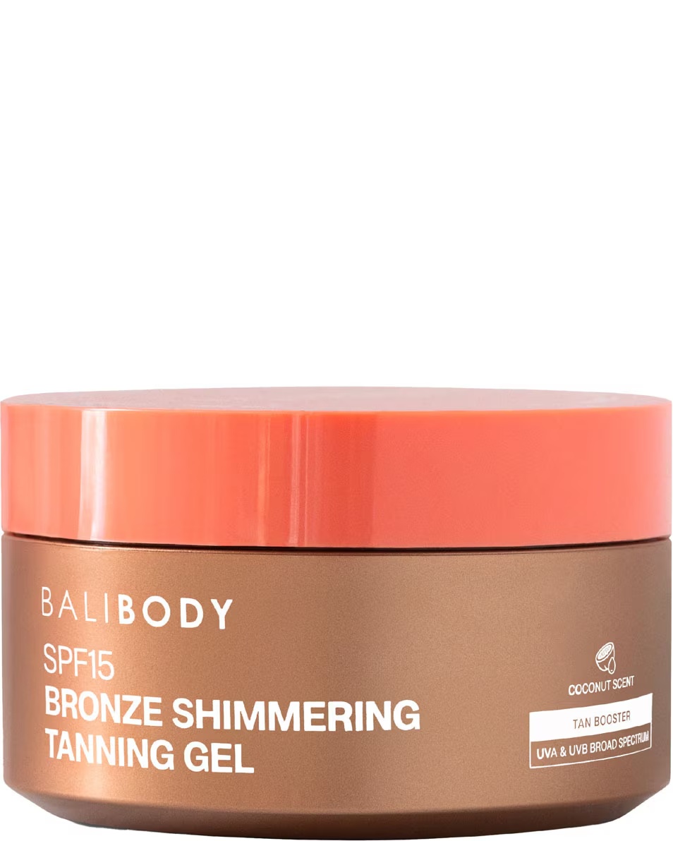 BALI BODY Brončani svjetlucavi gel za tamnjenje SPF 15 Brončani svjetlucavi gel za tamnjenje SPF 15