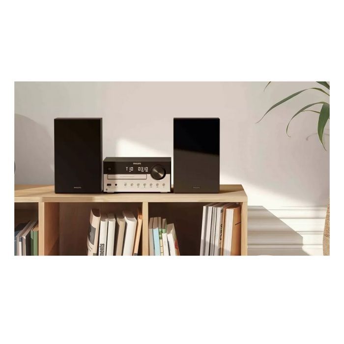 Sistema micro Hi-Fi Philips de 80 W en color negro con Bluetooth - TAM4205M2/12