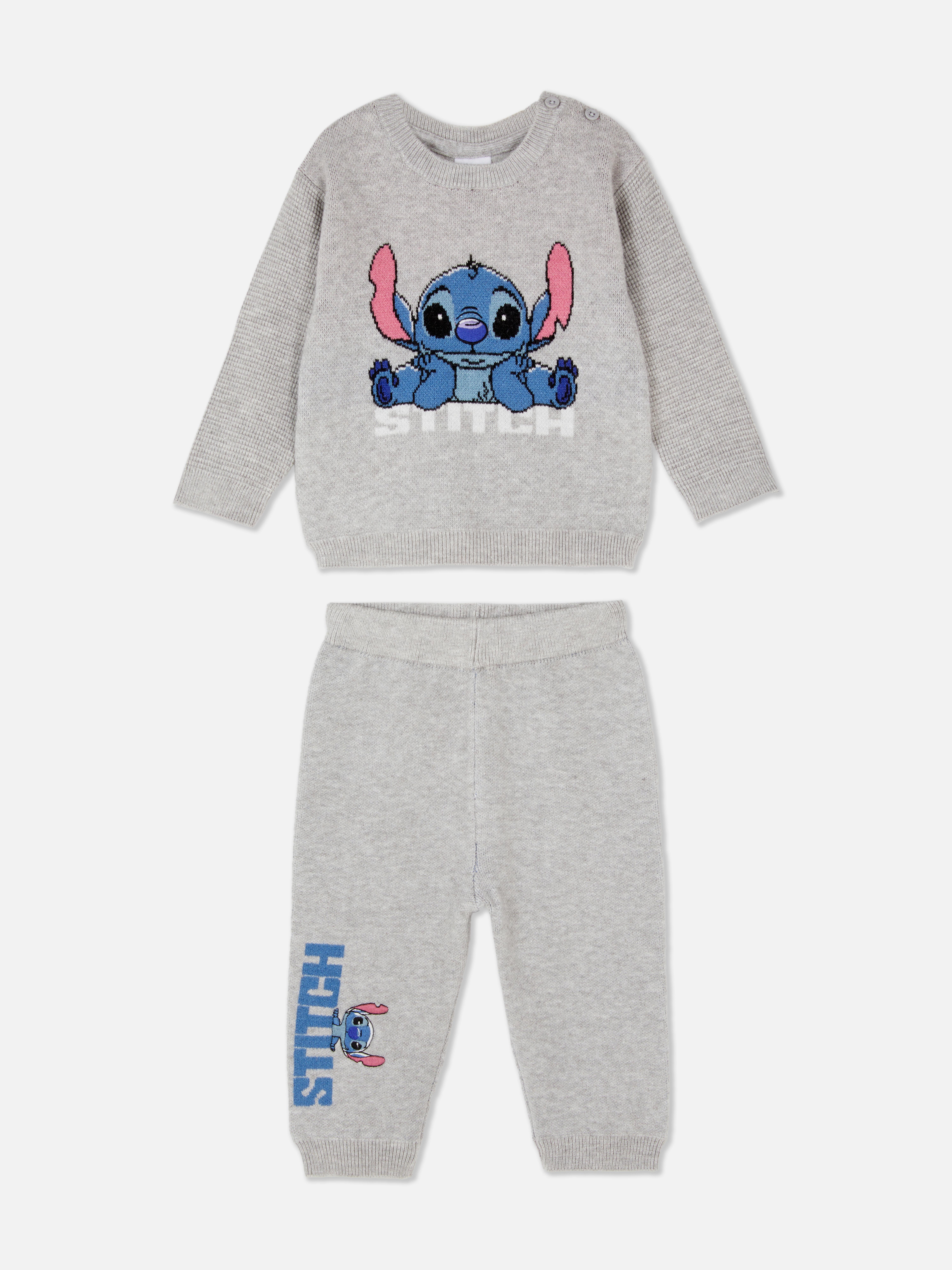 Pulover și colanți tricotați asortați Disney's Stitch Un pulover și colanți tricotați asortați cu dulcele Disney's Stitch