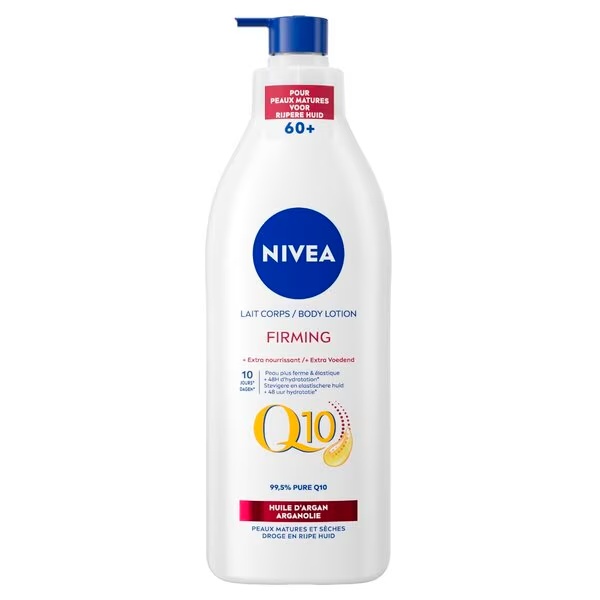 NIVEA Q10 učvrstitveni in ekstra negovalni losjon za telo s pumpico 400 ml