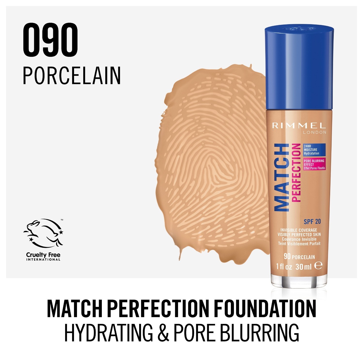 Rimmel London Foundation Match Perfection tekući puder - 30 ml