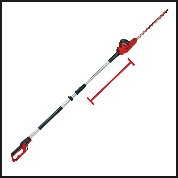 Einhell GC-HH 5056 Telescopische heggenschaar (500 W, snijlengte 47 cm, uitschuifbaar 170-250 cm)