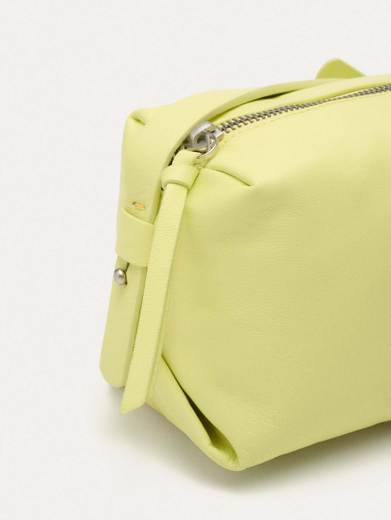 BANDOLERA PIEL HALL AMARILLO