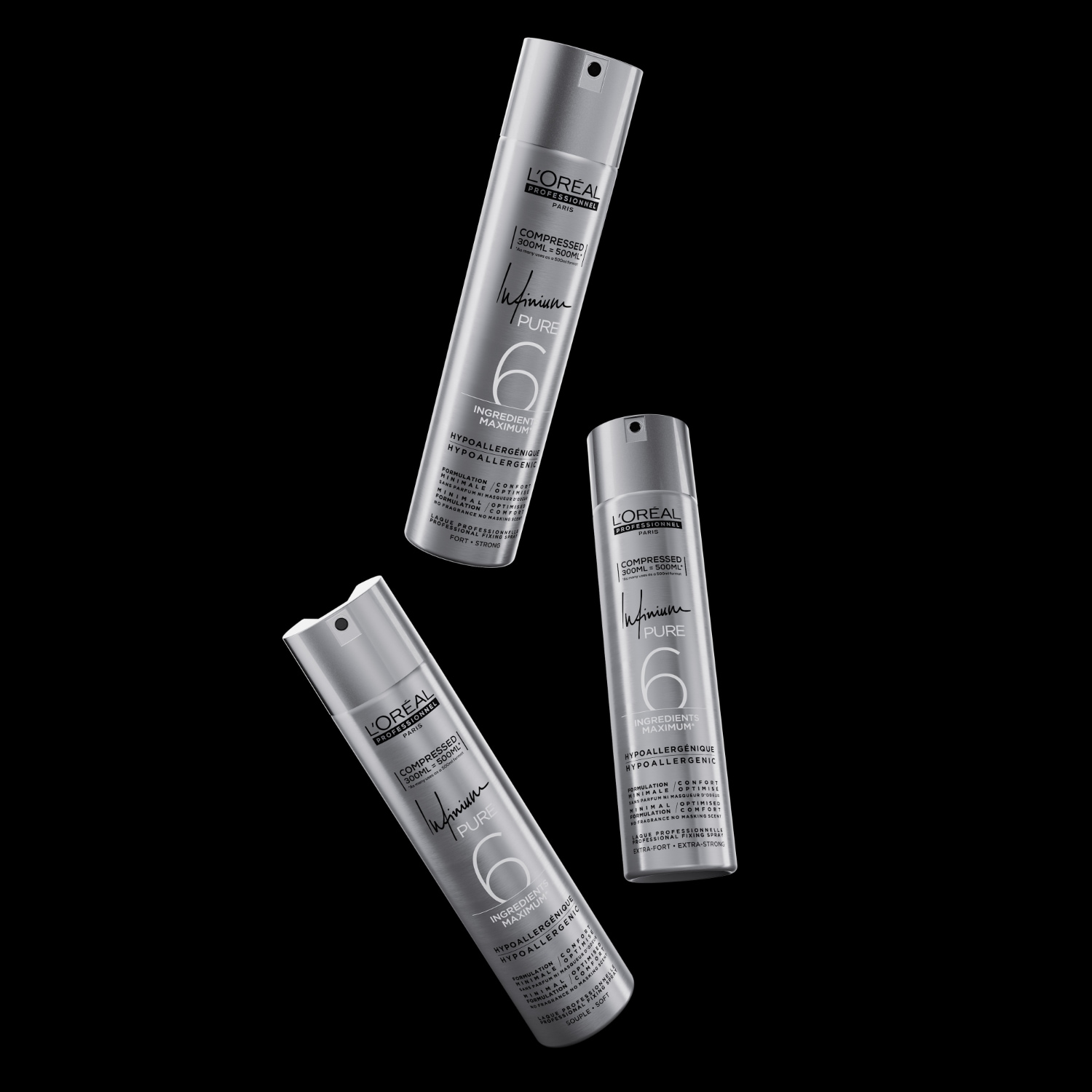 L'Oréal Professionnel Hairstyling Infinium Pure Extra Sterk - 300 ml