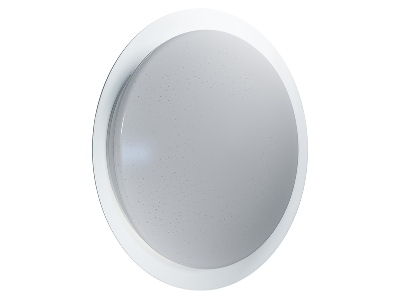 Plafon Orbis LED 56 cm aluminiowy biały