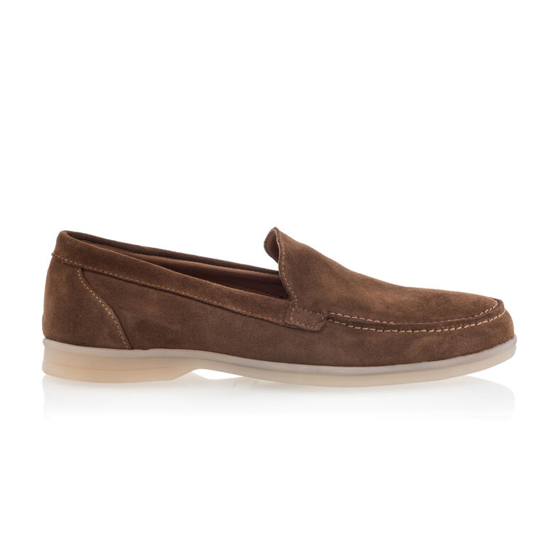 Miesten ruskeat loaferit/veneilykengät
