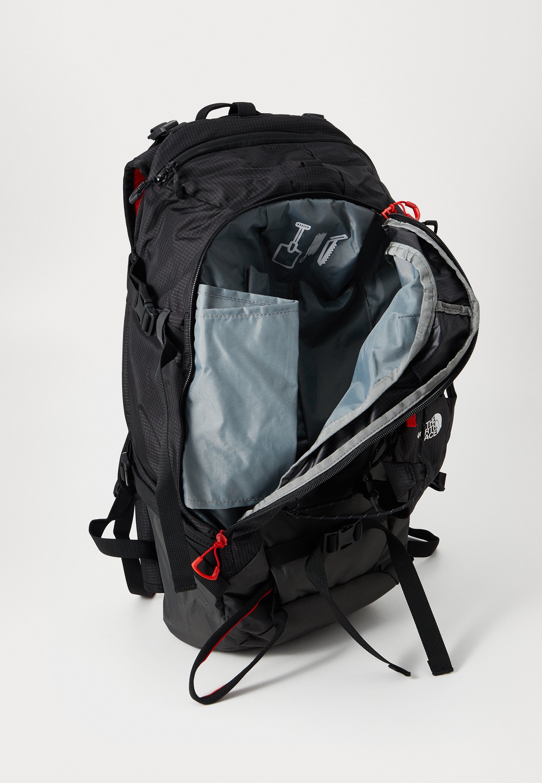 Zaino The North Face RAPIDUS ALPIN 34 UNISEX - grigio asfalto/nero